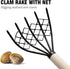 2 Pcs Claw Rake Clam Scraper Tool for Beach Clamming Claws Hand Rake Seafood Shell Digger Tool...