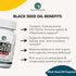 Amazing Herbs Whole Spectrum Black Seed Original Plain, Vegetarian Capsules - Gluten Free, Non GMO, Cold Pressed Nigella Sativa Aids in Digestive ...