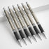 Nicpro 0.9 mm Art Mechanical Pencils Set in Gift Case, 6 PCS Metal Drafting Pencil 0.9mm with 6 Tube HB Lead Refills & 18 PCS Eraser Refills for A...