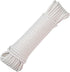 SGT KNOTS Natural Cotton Clothesline - Braided Laundry Rope, Durable Clothes Line with Synthetic Core, All Purpose Laundry Line Dryer Rope for Cam...