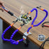 Helping Hands Third Hand Soldering 4 Arms with Adjustable Vise Tabletop-Clamp Base Perfect for Pcb Repair, Jewelry Solder Holder (N-Y4BE-SY9)...