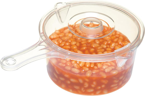 Kitchen Craft Microwave 5028250154163 900ml Saucepan, Clear...