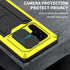 Samsung Galaxy S22 Ultra 5G 2022 Rugged case with Screen Protector Stand Camera Slide Cover for Samsung S22 Ultra Metal Military Sturdy Armour Sho...