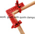 Chiloskit 2Pcs Woodworking 90 Degree Corner Clamp Clamping Angle Clamps Tool Positioning Squares for Picture Frames Boxes Cabinets (6Inch 2pcs) Re...