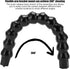 Camera Mount Arm Flexible Mount Arm, 12 Sections Sports Camera Clamp Arm Jaw, 1/4in Screw Holes to 1/4in Screw Action Camera Mounts and Clamps Arm...
