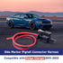 Side Marker Pigtail Connector Harness Compatible with Dodge Charger 2015 2016 2017 2018 2019 2020 2021 2022, Side Marker Tail Light Connection Cab...