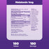 Natrol, Melatonin Tablets Helps You Fall Asleep Faster Stay Asleep Longer Faster Absorption 100 Vegetarian 1mg, 180 Count...
