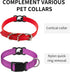 Dog Collar Airtag Holder,Silicone Airtag Dog Collar Holder Airtag Holder for Dog Collar,Dog Airtag Holder for Anti-Lost (Black&White)...