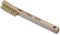 Lincoln Electric K3183-1 Brass Wire Brush, 2 x 9 Bristle Rows, 8.75" Length, Curved Handle, K3180-1...