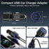 Car Charger for iPhone 3Pack Dual Port USB C Cigarette Lighter Adapter 2.4A Boxeroo USBA Car Plug Charger for iPhone 15 14 13 12 11 Pro Max 10 SE ...