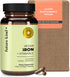 Future Kind Vegan Iron Supplement with Vitamin C (30 Iron Capsules) in Glass Bottle - Iron Supplements for Men and Women - Vegan Supplement Iron w...