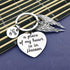 Vadaka Memorial Keychain A Piece of My Heart Is in Heaven Son Memorial Jewelry Gifts Miscarriage Remembrance Gift Loss of Son Keychain Sympathy Gi...