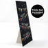 Lineco Adhesive Easel Back Self Stick Stand, Double Wing, 5 Inch, Display Your Signs, Crafts, Pictures, Poster and Art. Easy and Quick Application...