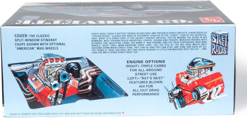 AMT 1963 Chevy Corvette 1:25 Scale Model kit...