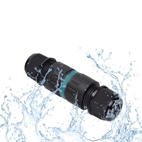 COMOPEZ Waterproof Electrical Boxes, IP68 Underground Cable Connector Outdoor Quick Installation Junction Boxes for Billboards Tunnel Lights Road ...