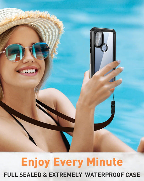 AICase for Motorola Moto G Power 2022 Case Waterproof, Heavy Duty Military Grade Drop Protection Full Body Protective Built in Screen Protector Co...