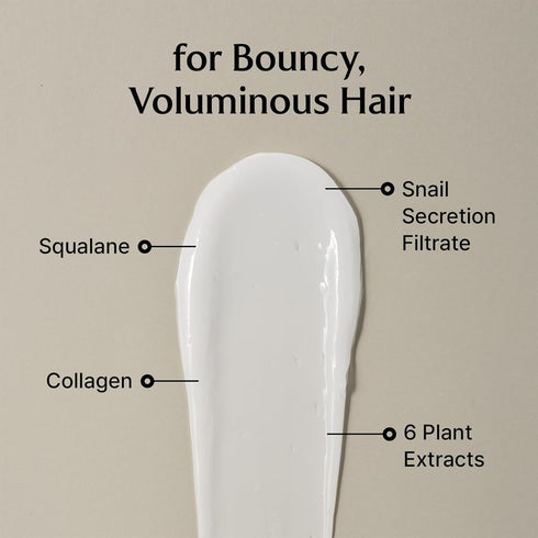 LA'DOR Snail Sleeping Hair Ampoule Serum - Intensive Overnight Leave-In Mask - Treatment for Frizzy Dry Damaged Thinning Hair Korean Haircare LADO...