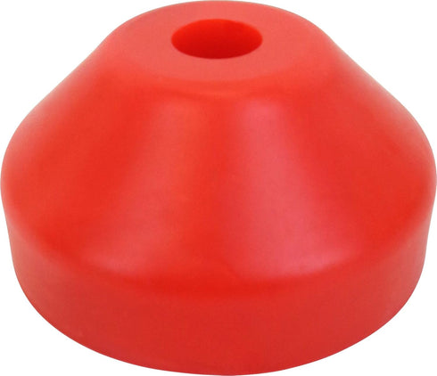 Red Plastic 7" 45rpm Vinyl Record Dome Adapter , Quantity 3 (45 rpm)...