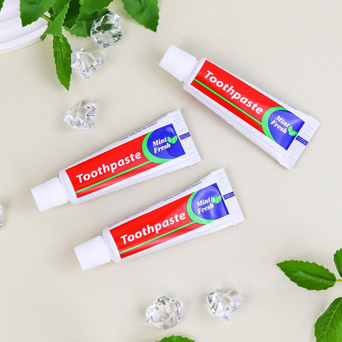 30 pcs Travel Size Toothpaste Bulk, 0.88oz/25 Grams Small Toothpaste Travel Size Bulk 4x1.4 inches Mint Mini Disposable Toothpaste for Hotel,Guest...