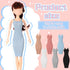Bencailor 6 Pcs Doll Clothes for 11.8 Inch Doll, Doll Accessories Summer Tops Swimwear Robe Doll T Shirt Dress Winter Coat Jacke Doll Outfit Girl ...