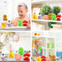 Bath Toys for Kids 1-3 2-4 - No Hole Infant Baby Bath Toys for 6-12-18-24 Months Bathtub Tub Water Pool Shower Toys for 1 2 3 4 Year Old Boys Chil...