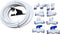 3/8" inch Quick Connect Water Purifiers Tube Fittings for RO Water Reverse Osmosis System (Ball Valve+L+Y+I+T Type) + PVC Pipe Tube Hose Cutter + ...