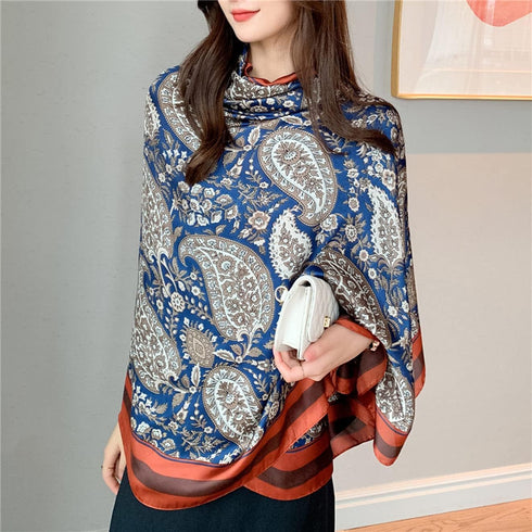 Fashion Scarves Scarf Silk Feeling Scarves Long Lightweight Sunscreen Shawls for Women...