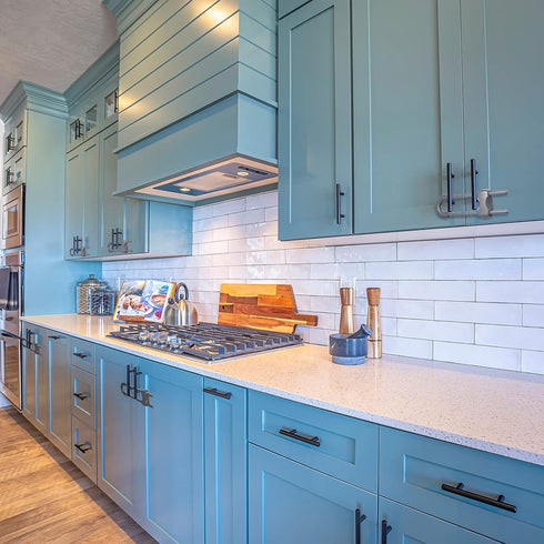 Jetec 10 Pieces Cabinet Locks for Babies, U-Shaped Proofing Drawers Safety Child Locks Adjustable, Easy to Use Childproof Latch for Knob Handle on...