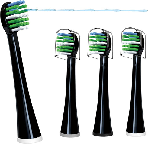Replacement Flossing Toothbrush Heads Compatible with WaterPik Sonic Fusion/2.0 Brush and Flosser Combo… SF-01 / SF-02 / SF-03 / SF-04 with Crysta...