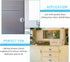 2 Pack Closet Door Finger Pulls, Hidden Concealed Recessed Sliding Door Pocket Door Pull Handle,Stainless Steel Round Closet Knob Flush Finger Cab...
