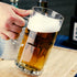 BaveL Style Extra Large Beer Mug 34 Ounce,Large Glass Mugs With Handle,One Liter German Beer Stein Super Mug (34 oz)...