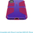 Speck Products CandyShell Grip iPhone Xs/iPhone X Case, Ultraviolet Purple/Ruby Red...