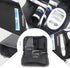 PU Leather Glucose Meter Storage Bag, Travel Case Organizer Pouch for Blood Glucose Meter and Accessories, Diabetic Supplies Travel Case, Carrying...