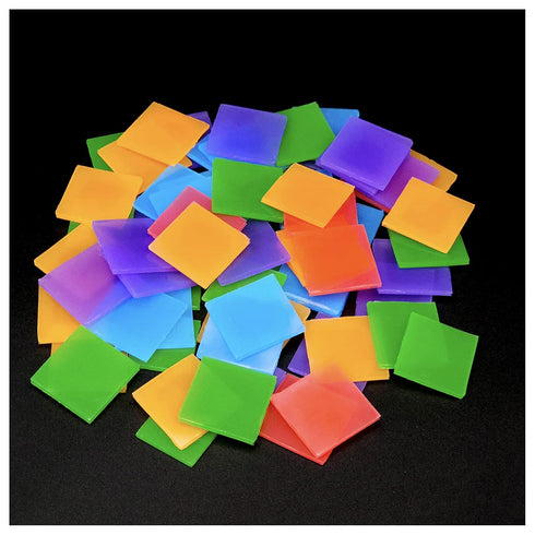 90Pcs DIY Diamond Painting Glue Clay, 0.98x0.98inch Diamond Painting Glue Clay 5 Color Painting Clay Wax with Organizer Box Embroidery Cross Stitc...