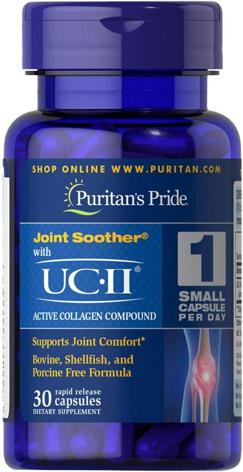 Puritan's Pride Uc-ii 40 mg Undenatured Type II Collagen, 30 Count...