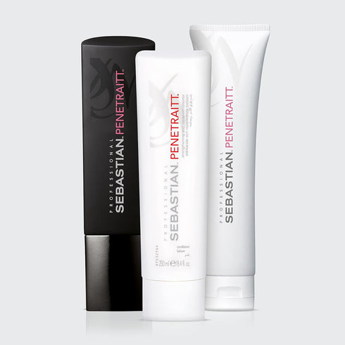 Sebastian Professional Penetraitt Shampoo & Conditioner, Strengthening & Repair, For Damaged & Colored Treated Hair...
