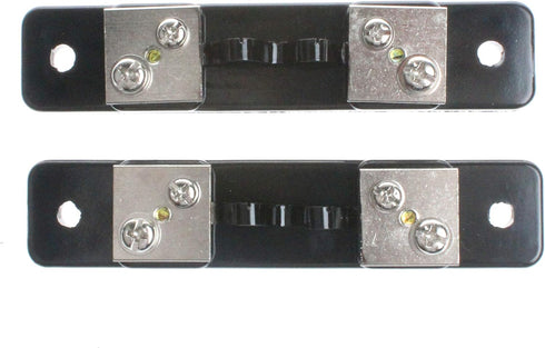NOYITO 20 Amps 75mV Metal Shunt Resistor External Shunt for Current Ammeter Analog Panel Meter (Pack of 2)...
