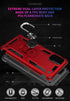 Samsung A71 5G Case, Military Grade Heavy Duty Protection with Rotating Kickstand & HD Screen Protector, Black...