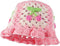 Crochet Bucket Hat for Women Handmade Floral Hat Portable Knitted Elastic Cute Beach Hat for Vacation Traveling...