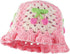 Crochet Bucket Hat for Women Handmade Floral Hat Portable Knitted Elastic Cute Beach Hat for Vacation Traveling...
