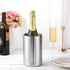 Wine Chiller Bucket Stainless Steel Wine Chiller Bottles for 750 ml Insulated Double Layer Bucket Wine Cooler Bucket to Keep Wine Cold for Wine Lo...