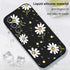 for Galaxy S23 FE Case, Chrysanthemum Creative Side Print Design for Samsung S23 FE 5G Case Soft Silicone Rugged Protective Bumper S23 FE Phone Ca...