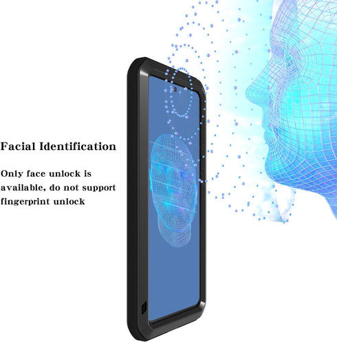 LOVE MEI Samsung Galaxy S20 Plus 5g 6.7 inch Case with Tempered Glass Screen Protector, Shockproof Scratch Proof Hybrid Metal and Silicone Gel Hea...