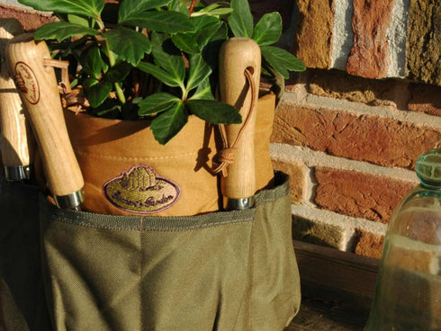 Esschert Design Canvas Round Tool Bag...