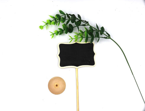 FGen 30pcs Gift Creative Small Blackboard Wedding Gift Home Decoration Crafts Decoration Wooden Blackboard Bar Table Decoration...