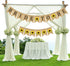 Doumeny Bride to Be Burlap Banner Rustic Sunflower Bunting Garland Bridal Shower Party Banner Jute Wedding Bunting Banner for Bachelorette Engagem...
