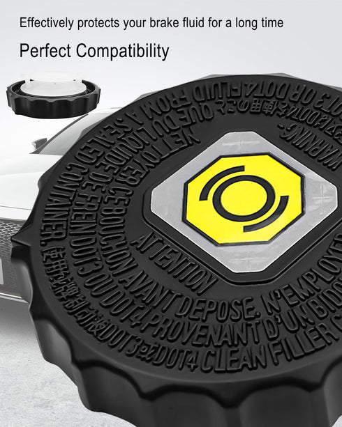 Brake Master Cylinder Fluid Bottle Reservoir Cap Fit for Lexus Toyota Tacoma Camry Tundra 4Runne RAV4, Replace 47230-47090...