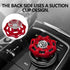 Car Knob Decor,Metal Handwheel Car InteriorCar Center Console Button Valve Decoration, Can be Used for Shift Knob Cover, Air Conditioning Radio Vo...
