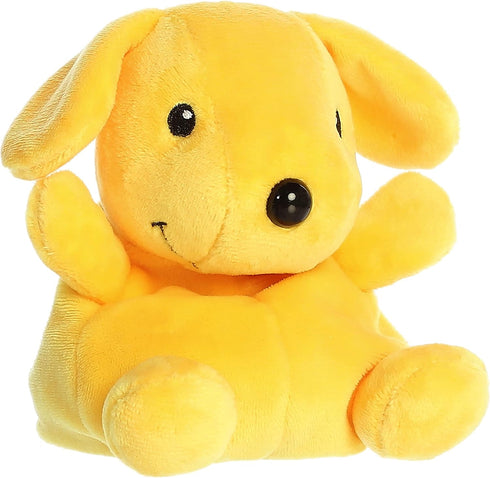 Aurora® Playful Spot™ Palm Pals™ Spot Stuffed Animal - Childhood Nostalgia - Lasting Companionship - Yellow 5 Inches...