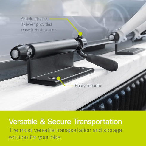 Original Bike Hitches by Delta Cycle - Securely Holds All Bicycles & Fits Any Flat Surface for Safe Transportation - Heavy Mountain Bikes, Road Bi...